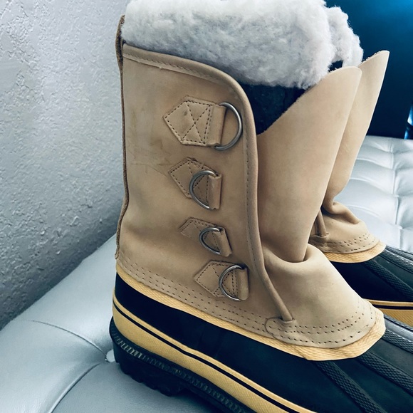 Sorel VTG Steel Shank Wool Lined Winter Snow Boots - Picture 8 of 10